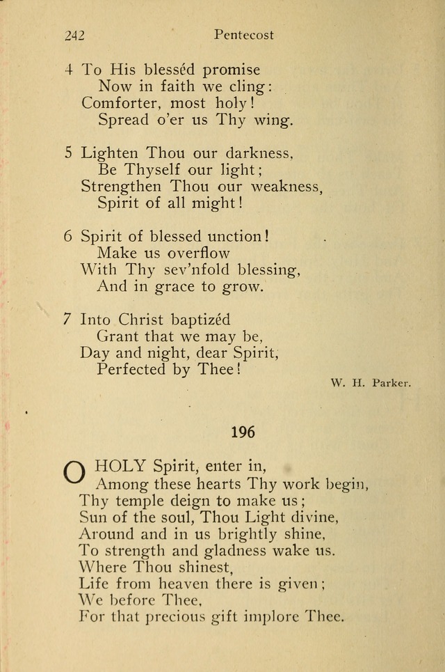 Wartburg Hymnal: for church, school and home page 242