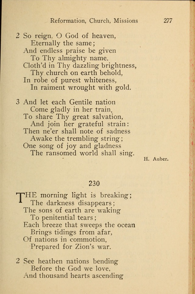 Wartburg Hymnal: for church, school and home page 277