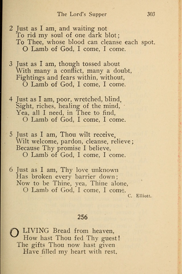 Wartburg Hymnal: for church, school and home page 303