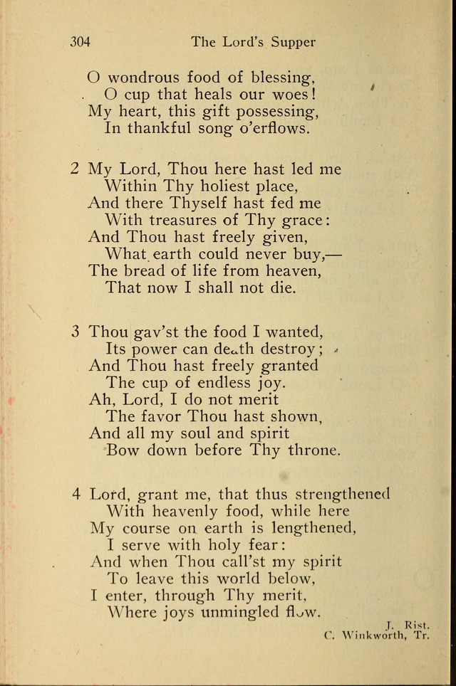 Wartburg Hymnal: for church, school and home page 304