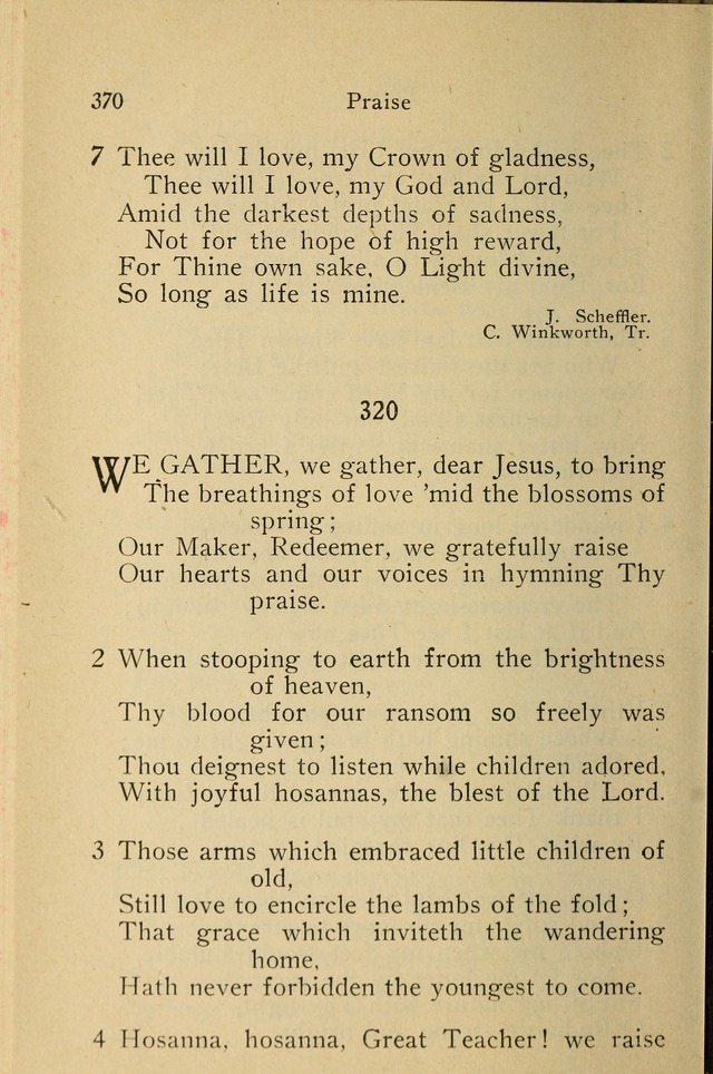 Wartburg Hymnal: for church, school and home page 370