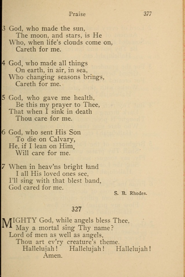 Wartburg Hymnal: for church, school and home page 377