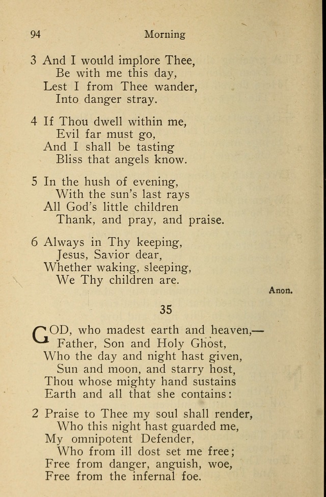 Wartburg Hymnal: for church, school and home page 94