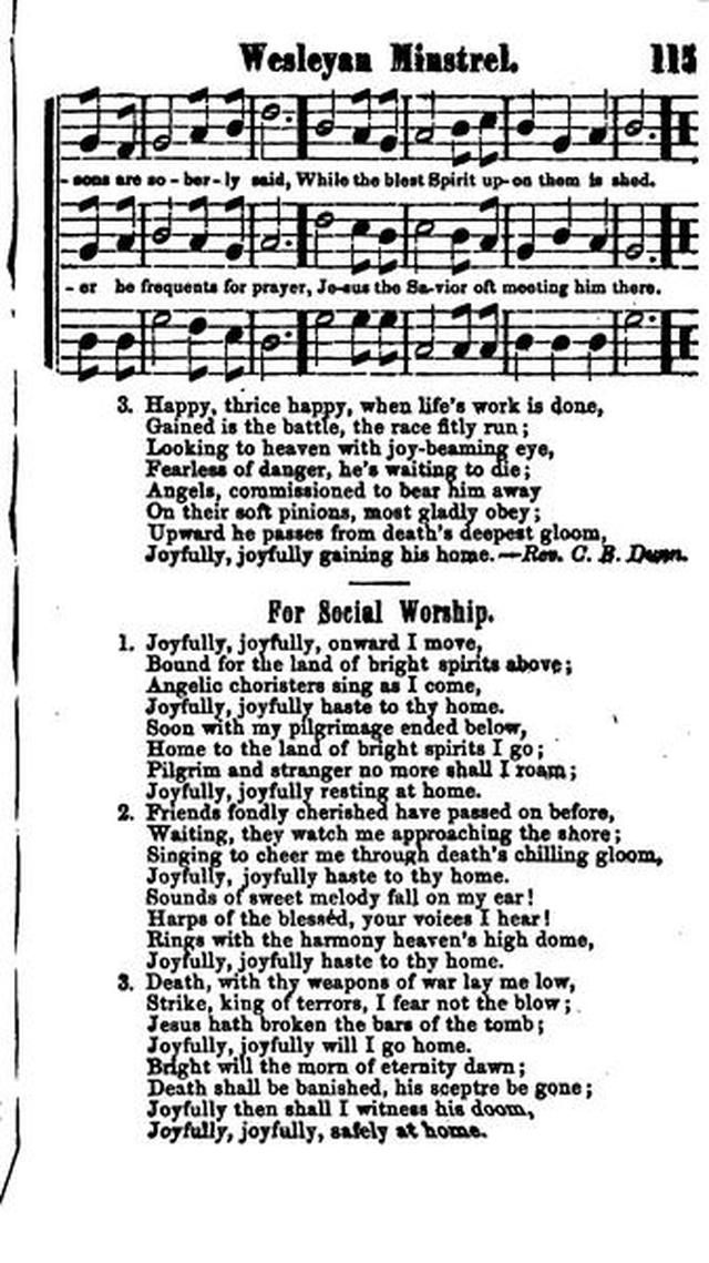 The Wesleyan Minstrel: a Collection of Hymns and Tunes. 2nd ed. page 116