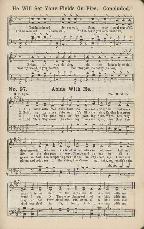 Winning Praise: a choice collection of sacred songs page 102
