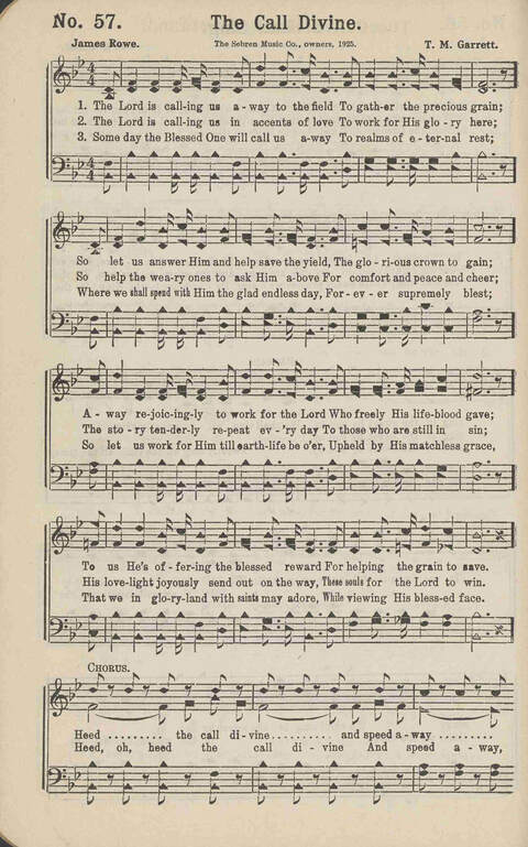 Winning Praise: a choice collection of sacred songs page 59
