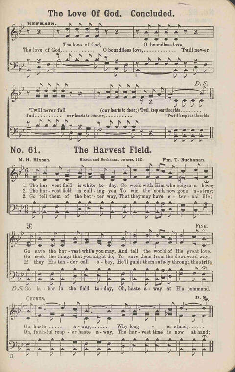 Winning Praise: a choice collection of sacred songs page 64