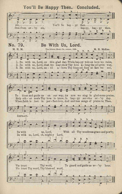 Winning Praise: a choice collection of sacred songs page 82