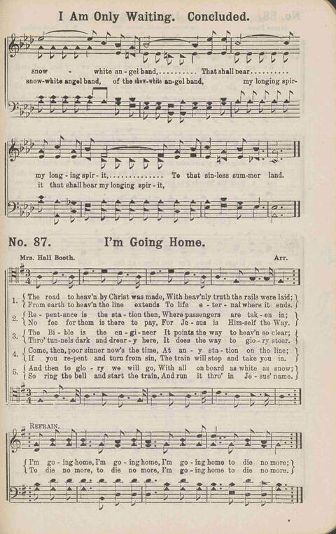 Winning Praise: a choice collection of sacred songs page 92