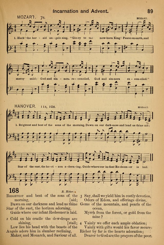 Worship in Song: a selection of hymns and tunes for the Service of the Sanctuary  page 89