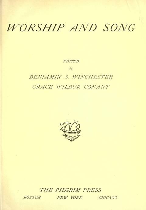 Worship and Song page iv