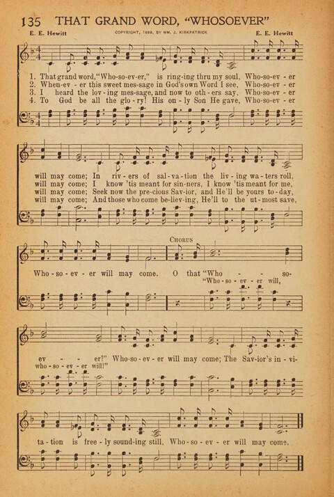 Worship in Song: an all purpose song book for use in the church but especially adapted for use in the Sunday school, missionary, young people