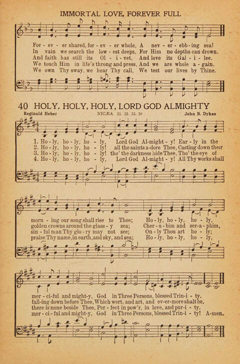 Worship in Song: an all purpose song book for use in the church but especially adapted for use in the Sunday school, missionary, young people