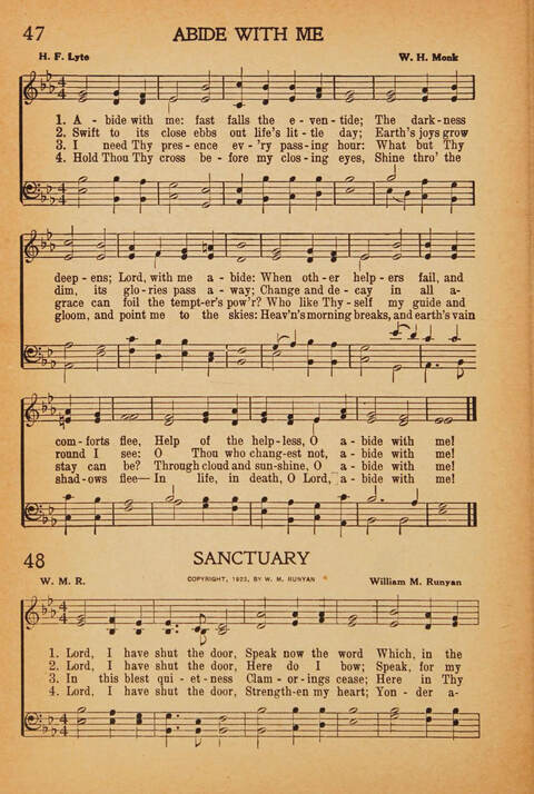 Worship in Song: an all purpose song book for use in the church but especially adapted for use in the Sunday school, missionary, young people