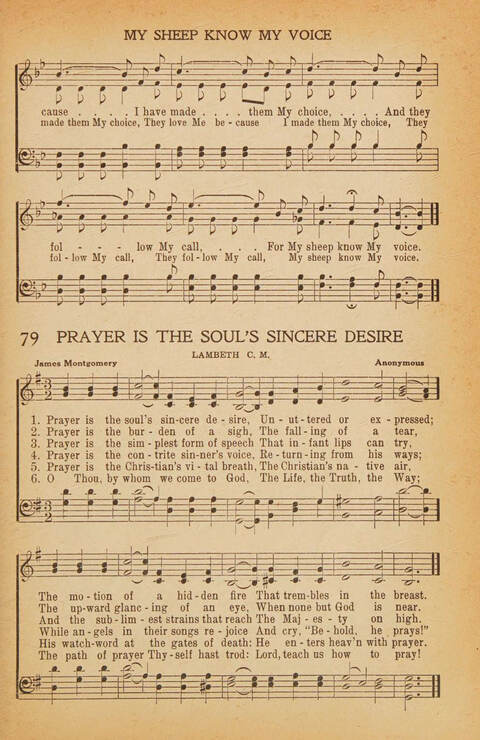 Worship in Song: an all purpose song book for use in the church but especially adapted for use in the Sunday school, missionary, young people