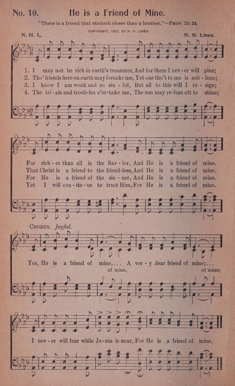 World Wide Revival Songs No. 2: for the Church, Sunday school and Evangelistic Campains page 10
