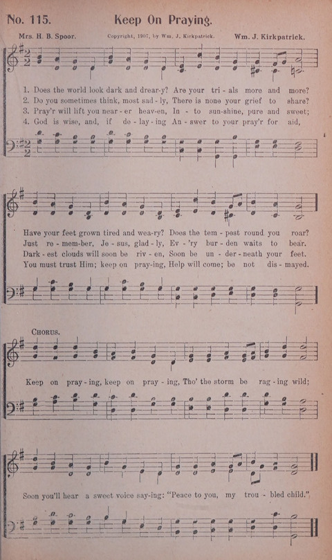 World Wide Revival Songs No. 2: for the Church, Sunday school and Evangelistic Campains page 115