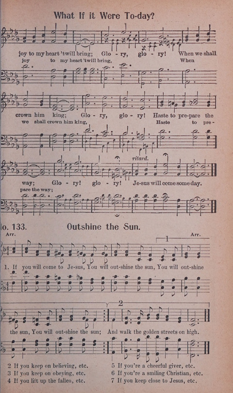 World Wide Revival Songs No. 2: for the Church, Sunday school and Evangelistic Campains page 133