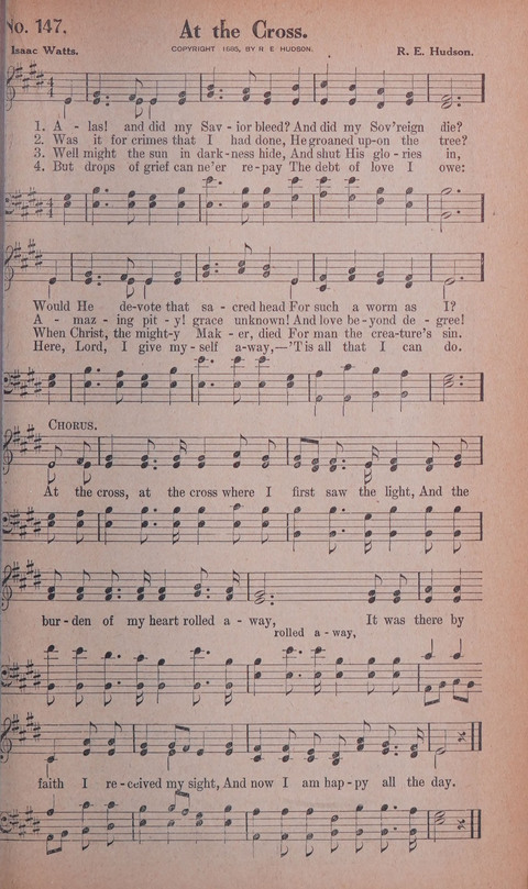 World Wide Revival Songs No. 2: for the Church, Sunday school and Evangelistic Campains page 147