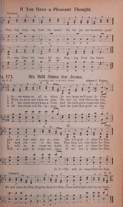 World Wide Revival Songs No. 2: for the Church, Sunday school and Evangelistic Campains page 167