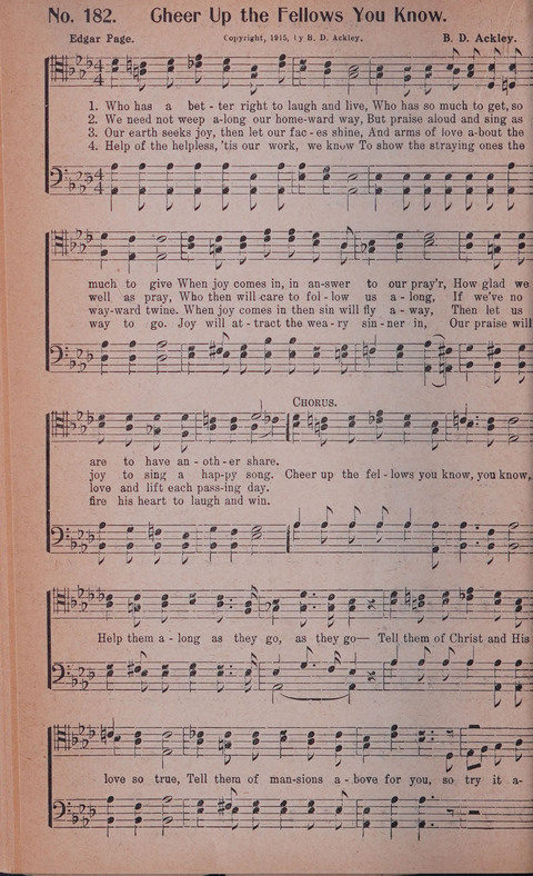 World Wide Revival Songs No. 2: for the Church, Sunday school and Evangelistic Campains page 176