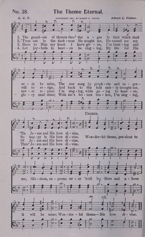 World Wide Revival Songs No. 2: for the Church, Sunday school and Evangelistic Campains page 38