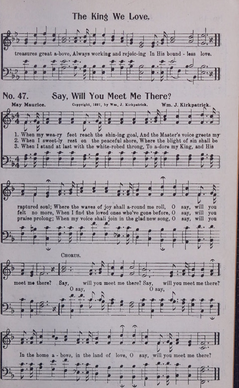 World Wide Revival Songs No. 2: for the Church, Sunday school and Evangelistic Campains page 47