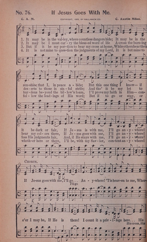 World Wide Revival Songs No. 2: for the Church, Sunday school and Evangelistic Campains page 76