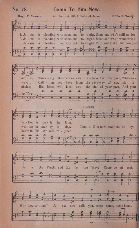 World Wide Revival Songs No. 2: for the Church, Sunday school and Evangelistic Campains page 78