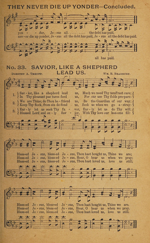Windows of Heaven No. 6: for Sunday schools, singing schools and social gatherings page 37