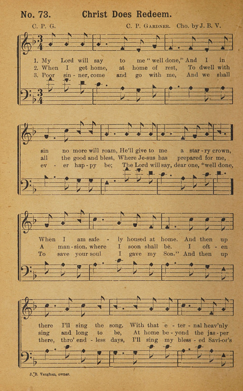 Windows of Heaven No. 6: for Sunday schools, singing schools and social gatherings page 84